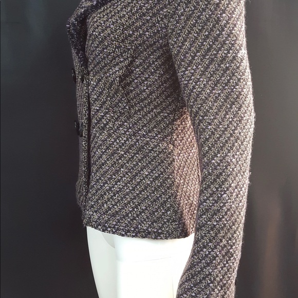 Motivi Tweed Doubled Breasted Jacket - Picture 2 of 7